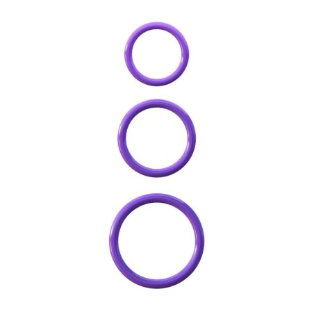 Fantaset C-Ringz Set d'Anneaux en silicone pour Résistance - mauve