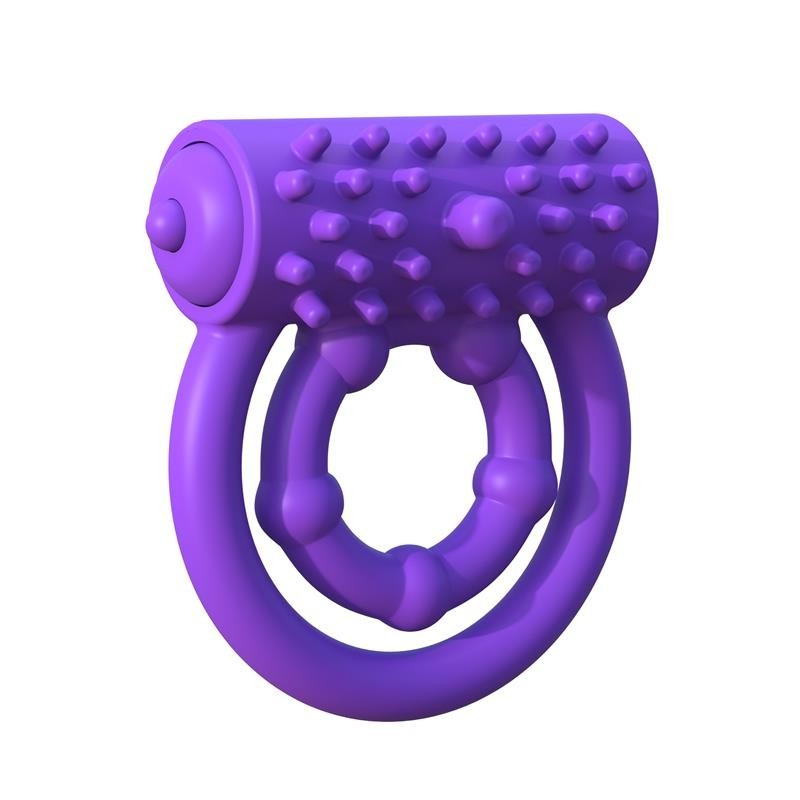 Fantaset C-Ringz Anneau Vibromasseur Prolongateur du Rendement mauve