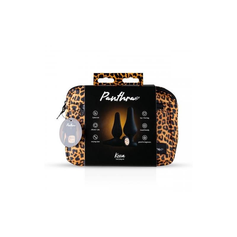 Lot de 3 plugs anaux Kesia