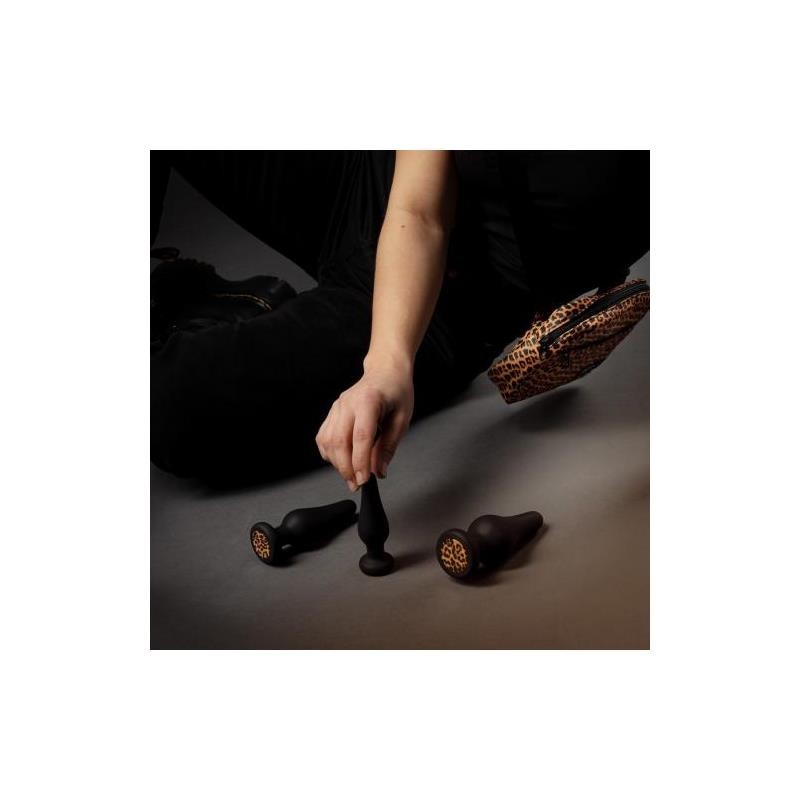 Lot de 3 plugs anaux Kesia