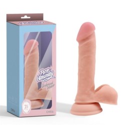 Gode Debater déshabillé réaliste silicone liquide double densité 19