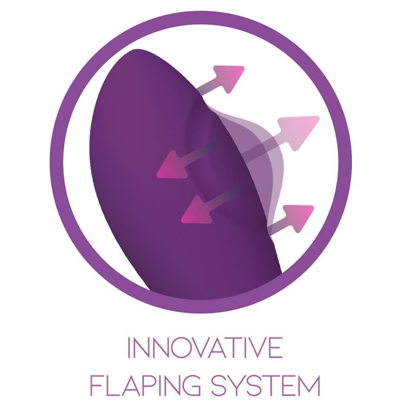 No. Eleven vibromasseur avec lapin, point G et Fución de Pulsación USB Margnético silicone