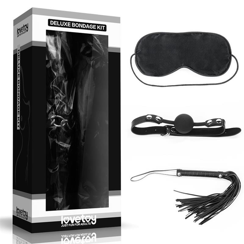 Kit Bondage Deluxe Noir
