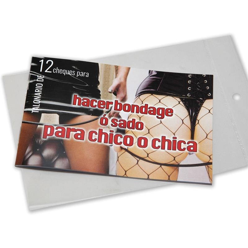carnet Bondage ou Sado 12 Tasses