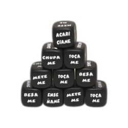 dès de Acción noir