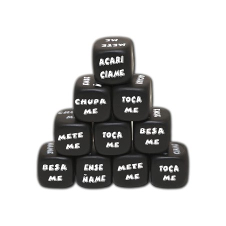 dès de Acción noir