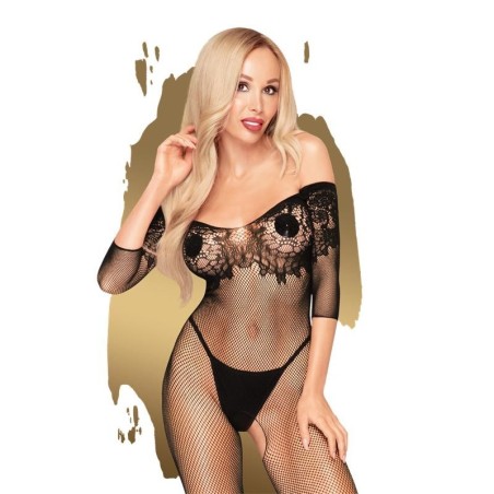 Bodystocking Noir de haut niveau