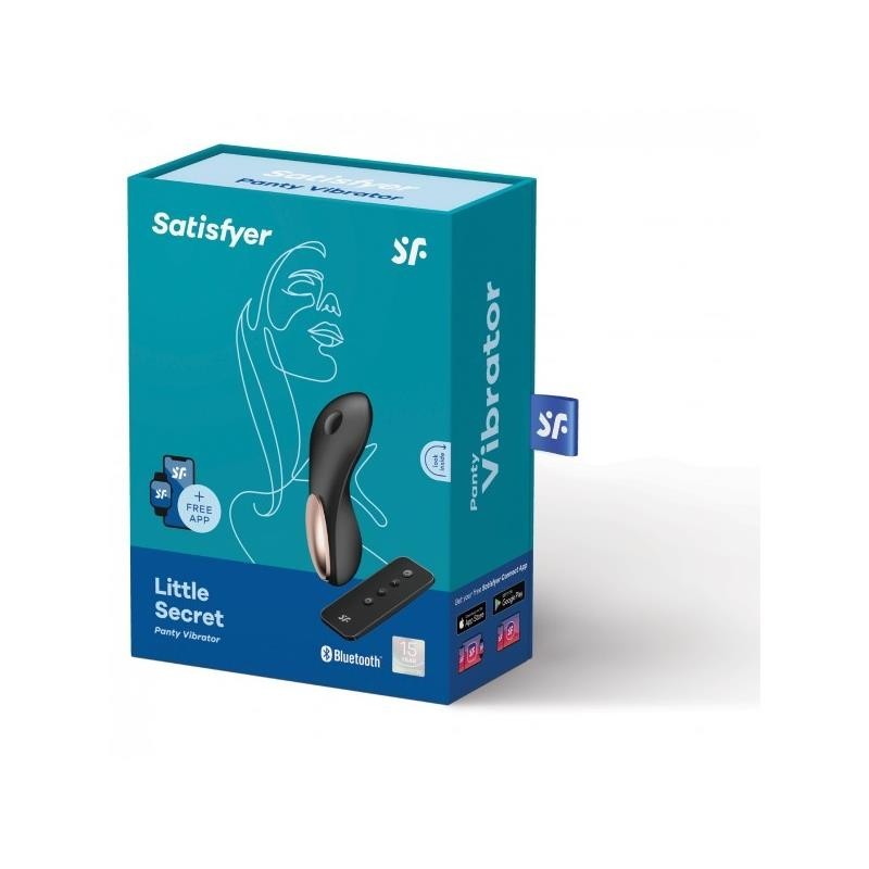 Little Secret Panty Stimulateur de culotte avec Contrôle à Distance et APP