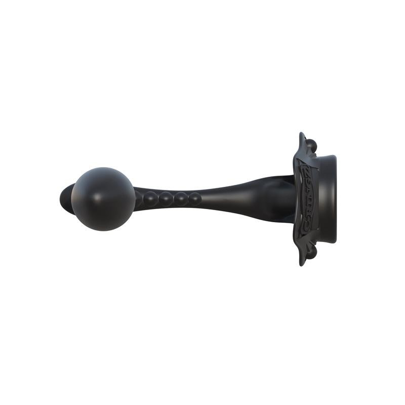 Fantaset C-Ringz Anneau avec Plug Anal Pesado Couleur Noir