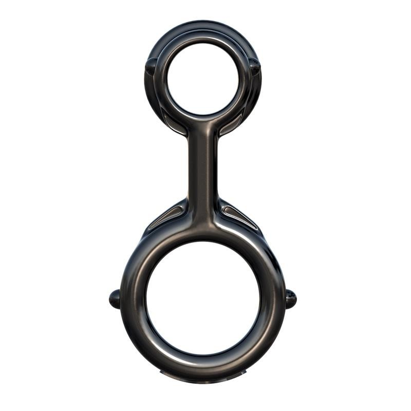 Bague Ironman Duo Noir