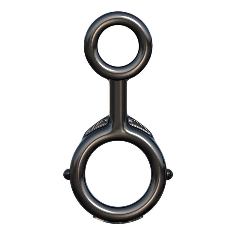 Bague Ironman Duo Noir