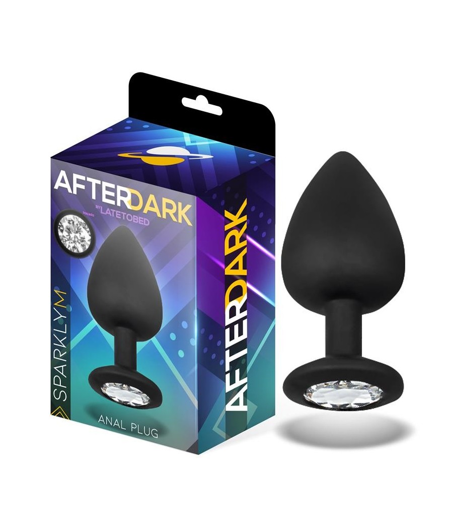 Sparklet Plug Anal Silicone Taille M 8 cm x 3