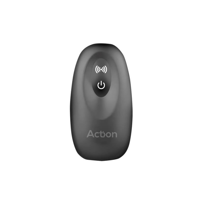 Asher Plug Anal avec télécommande USB magnetique Noir