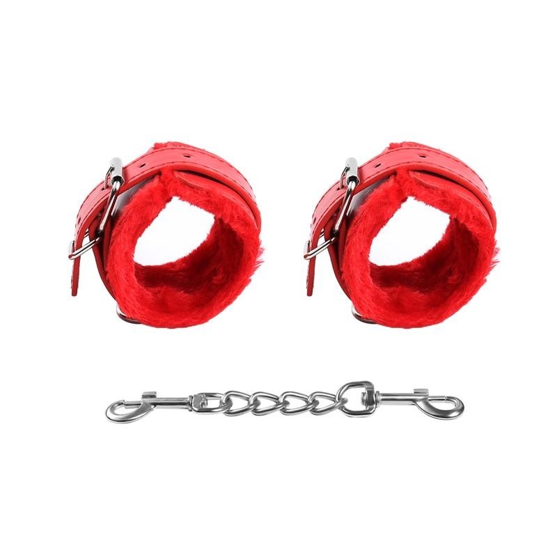 Ensemble de Bondage 10 pièces rouge