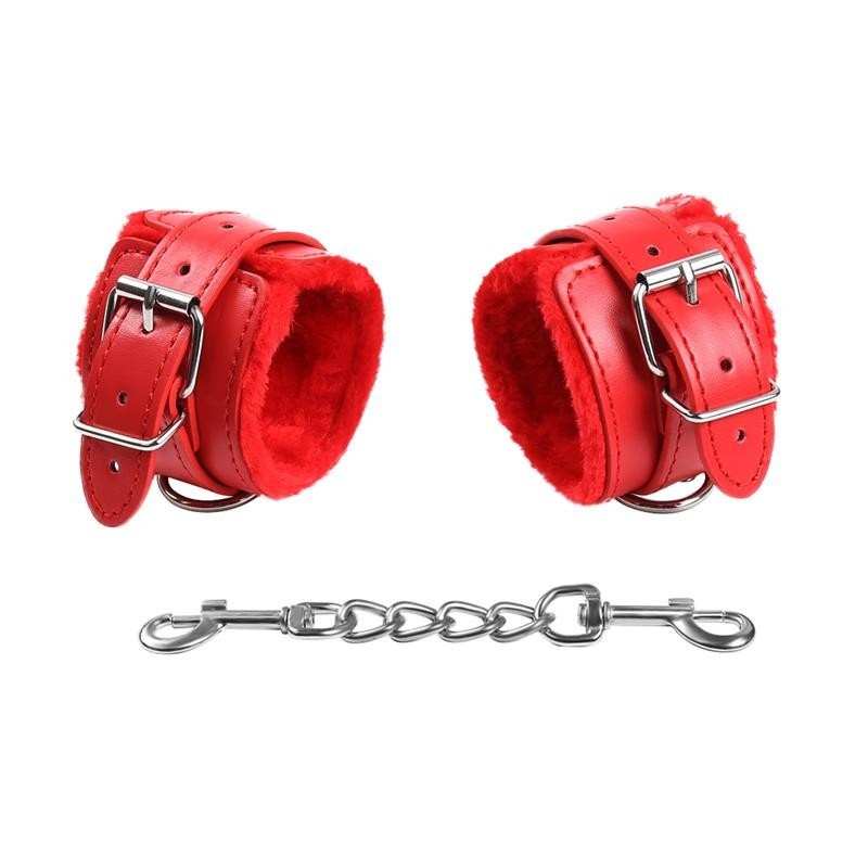 Ensemble de Bondage 10 pièces rouge