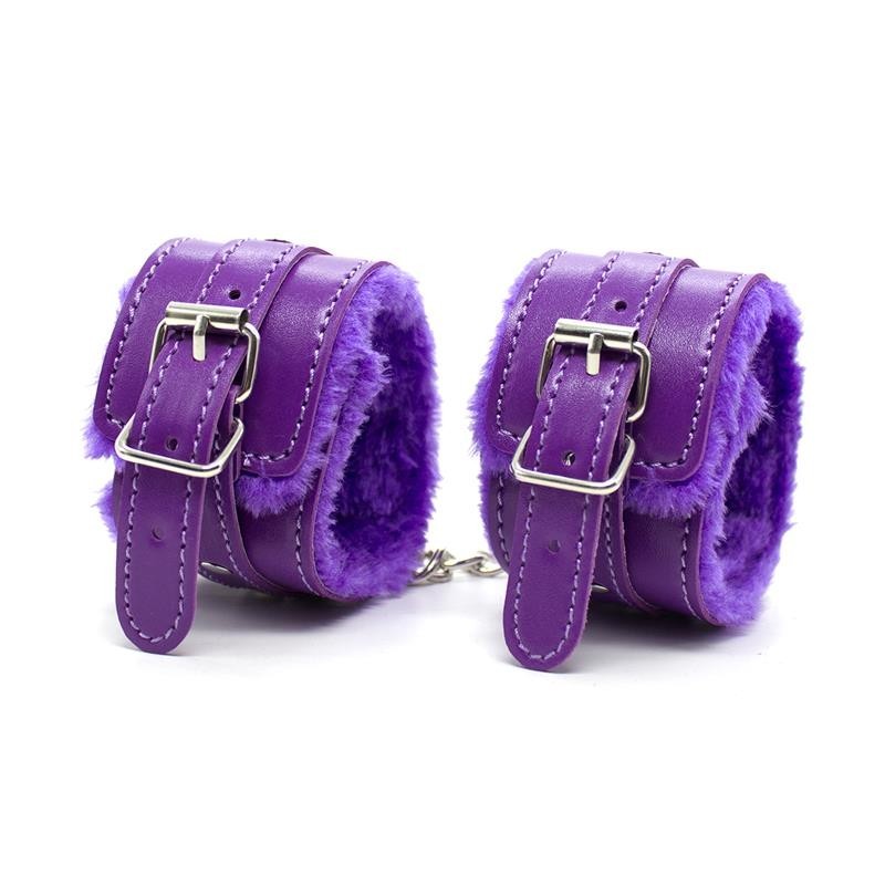 Set Bondage de 10 Pièces mauve