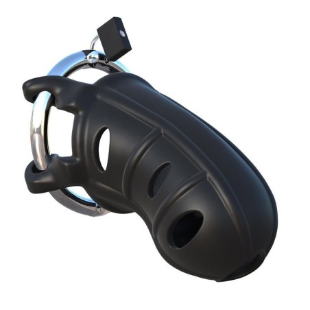 Fantaset C-Ringz Cage en silicone Hardcore à pénis couleur noir