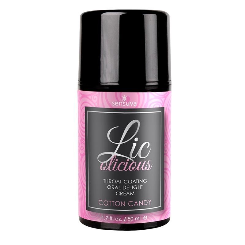Lic-o-licius Crème insensibilisant pour la gorge Algodón en sucre 50 ml