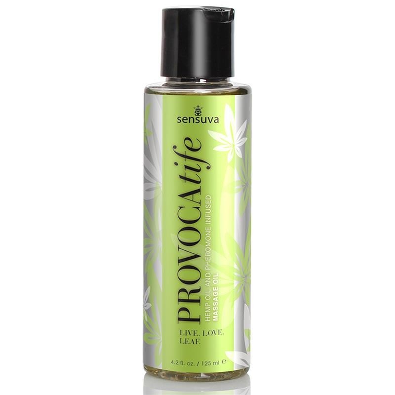 Huile de massage avec huile de canneberge et infusion de phéromones 120 ml