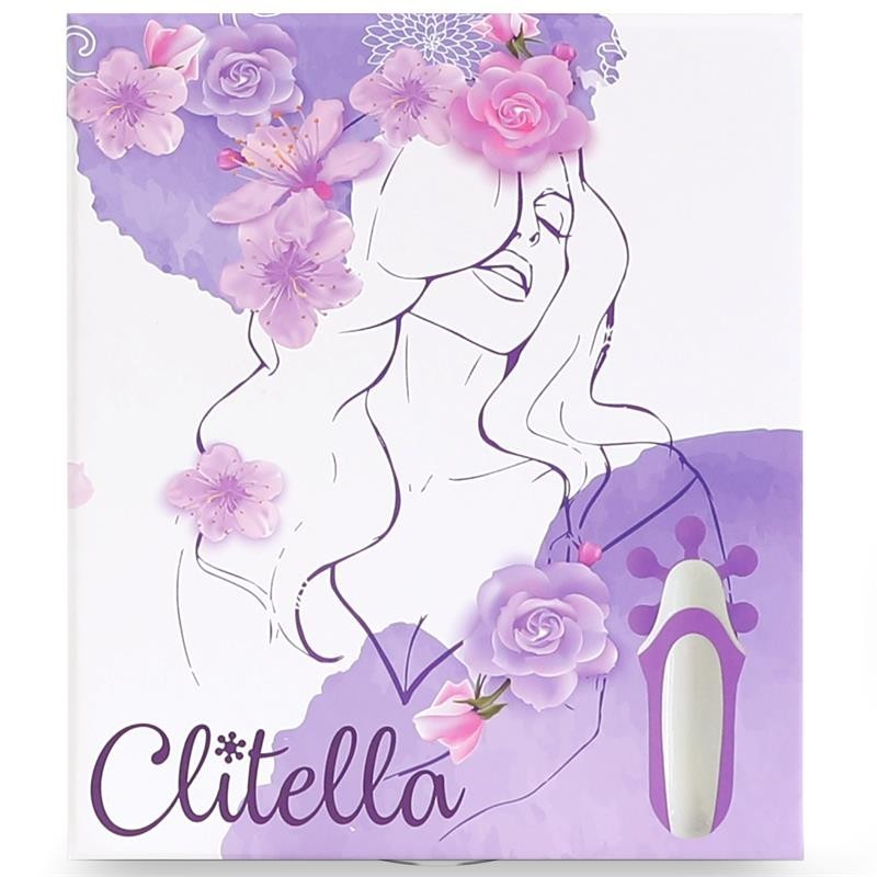 Clitelle stimulateur sexe Oral avec accessoires mauve