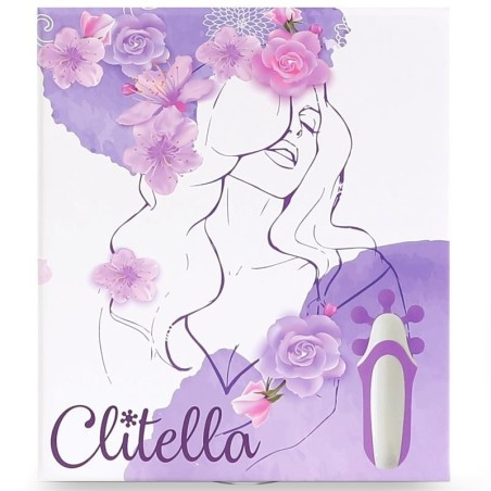 Clitelle stimulateur sexe Oral avec accessoires mauve