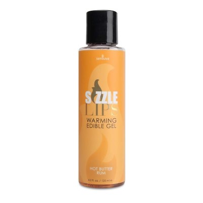 Sizzle Lips Gel effet chaud gout Beurre Rhum 125 ml