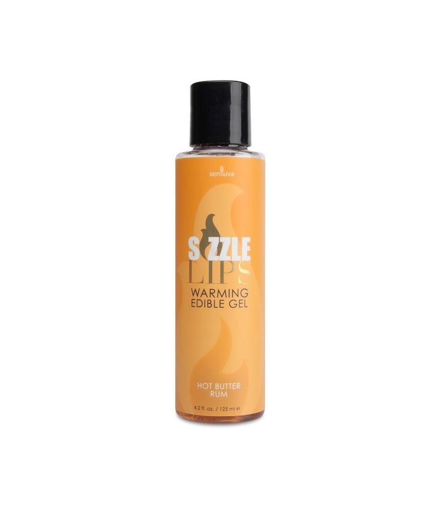 Sizzle Lips Gel effet chaud gout Beurre Rhum 125 ml