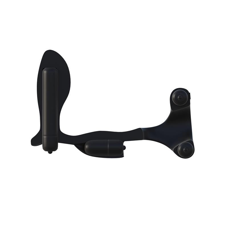 Fantaset C-Ringz Anneau avec Plug Anal Ultimate noir