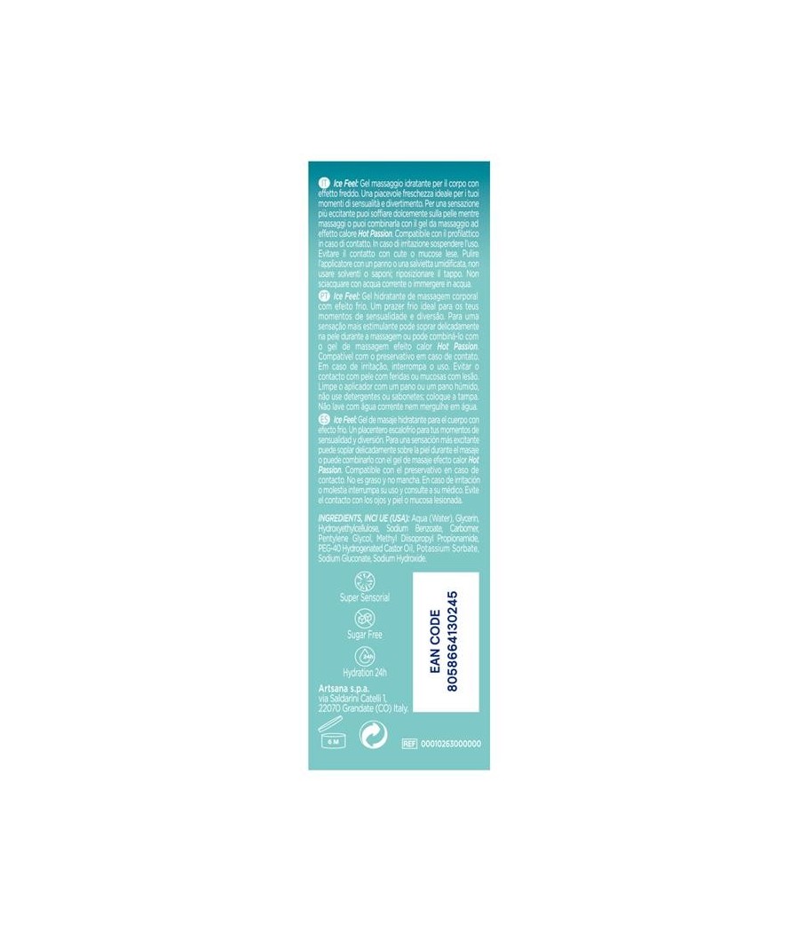 Gel de massage Ice Feel 200 ml