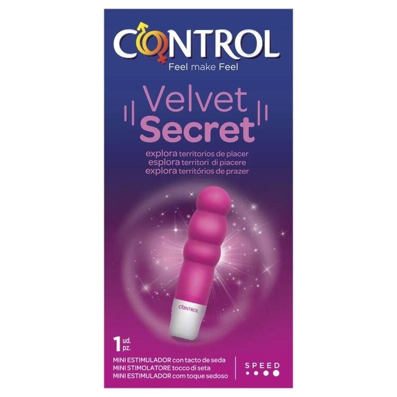 Mini Vibromasseur Velvet Secret 5 Fonctions