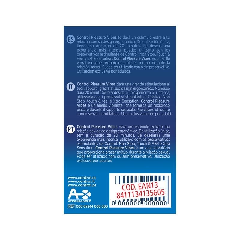 Anneau à pénis vibrant Pleasure Vibe