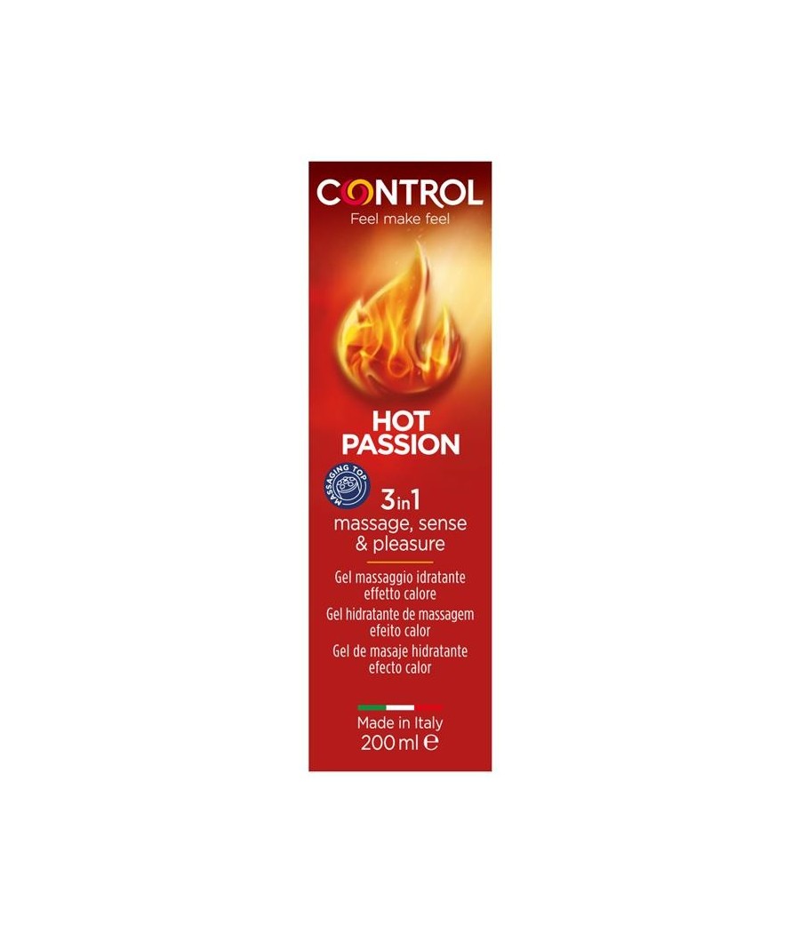Gel de Massage Passion Chaude 200 ml