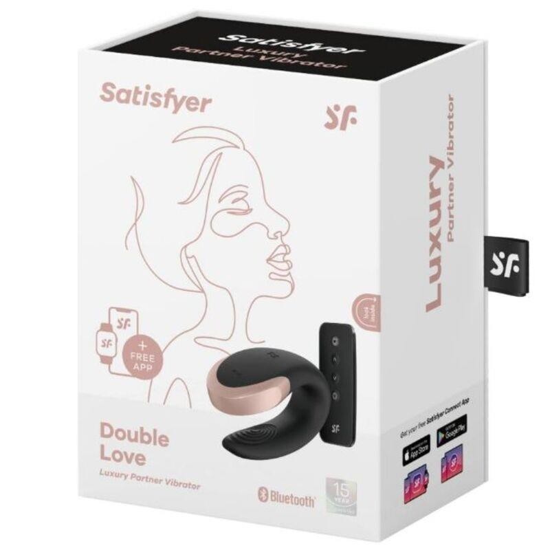 Double Love Luxuret vibromasseur Pour couples avec App noir