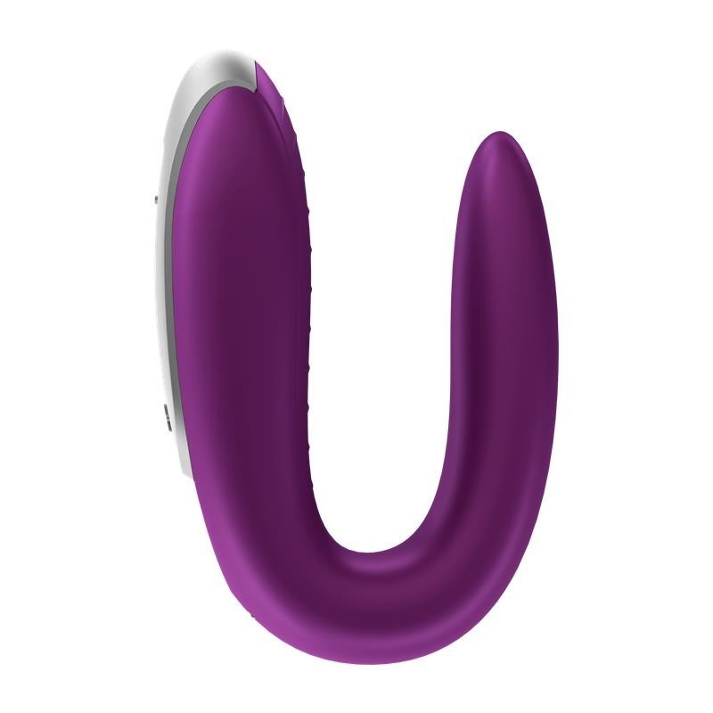 Double Fun vibromasseur pour couples avec APP et Contrôle à Distance violet