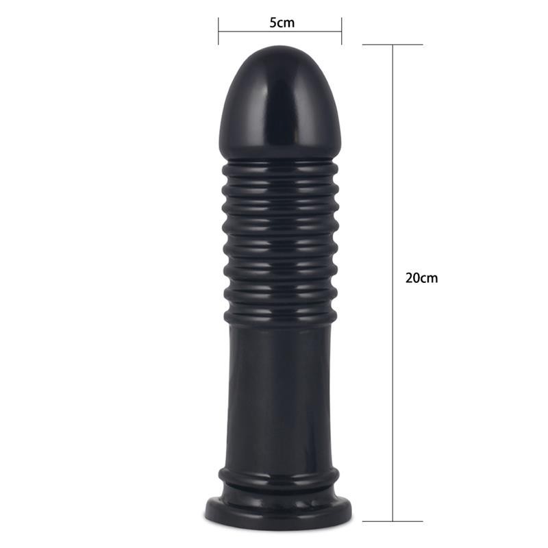 Plug Anal King Size Anal Bumper 8 Noir