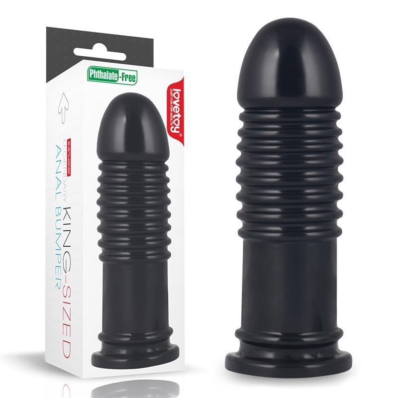 Plug Anal King Size Anal Bumper 8 Noir