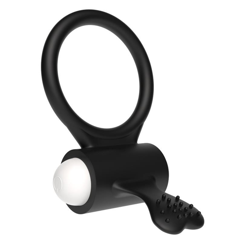 Anneau Vibromasseur Power Clit Noir