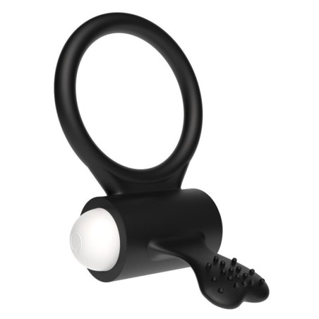 Anneau Vibromasseur Power Clit Noir