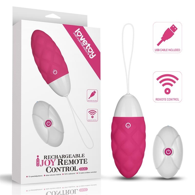 oeuf vibrant iJoet télécommande USB Rose