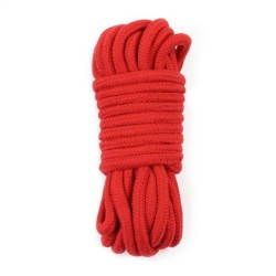 Corde de bondage douce rouge