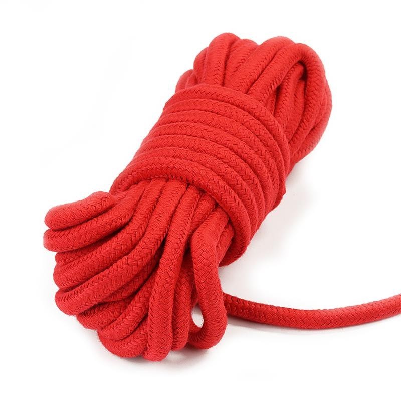 Corde de bondage douce rouge