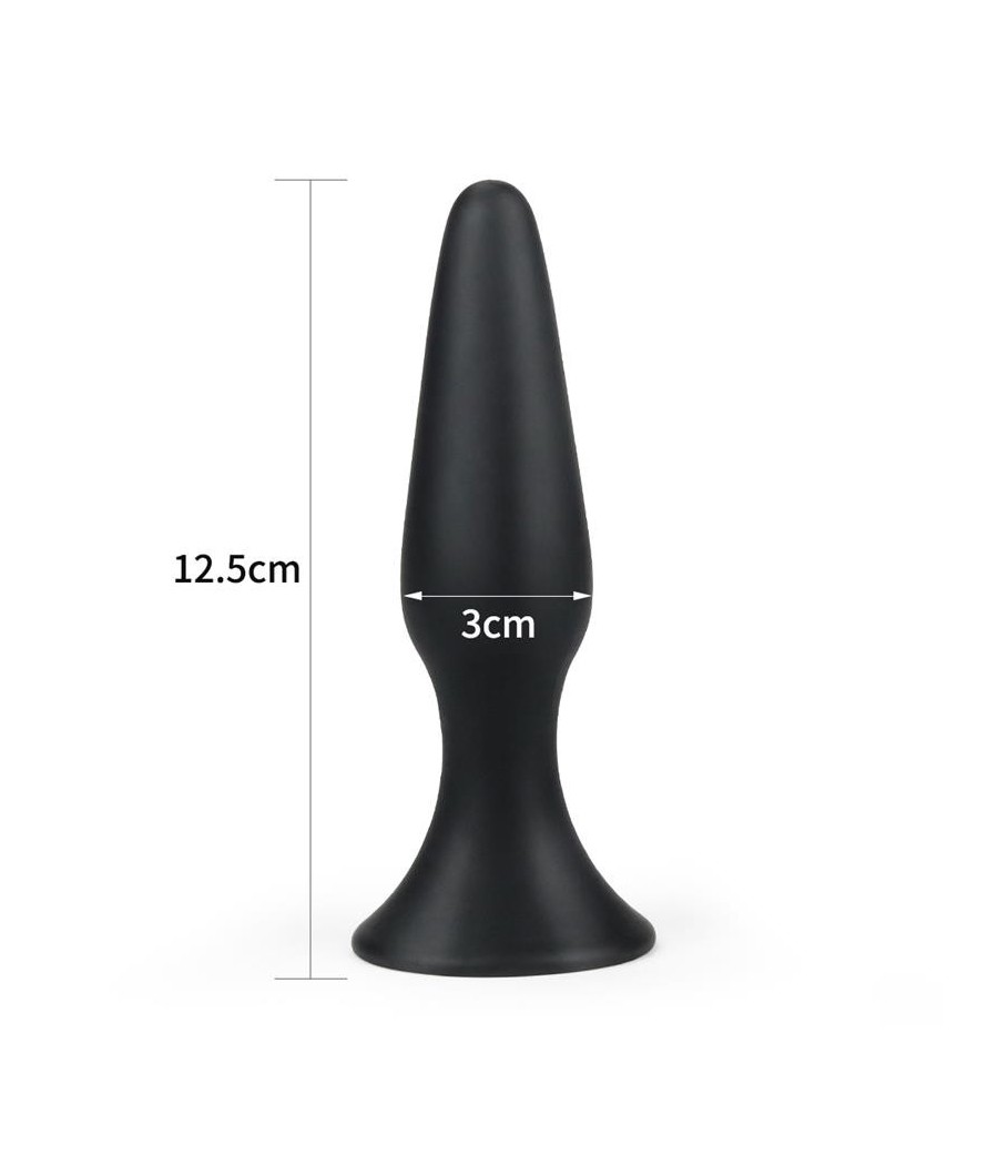 Plug Anal Lure Me taille L Noir