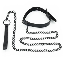 Collier avec cordon noir