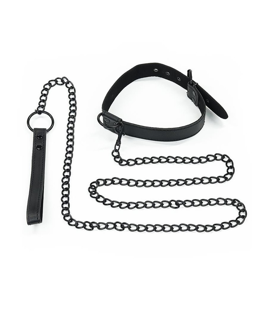 Collier avec cordon noir