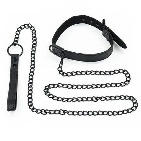 Collier avec cordon noir