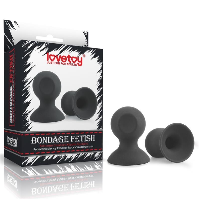 suceures de mamelons silicone noir