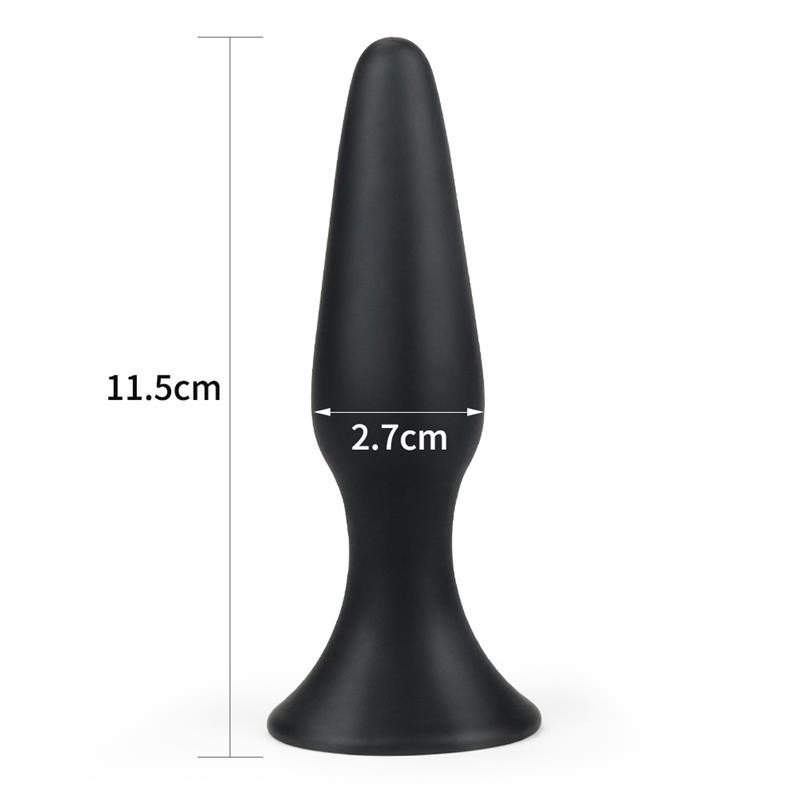 Plug Anal Lure Me taille S Noir