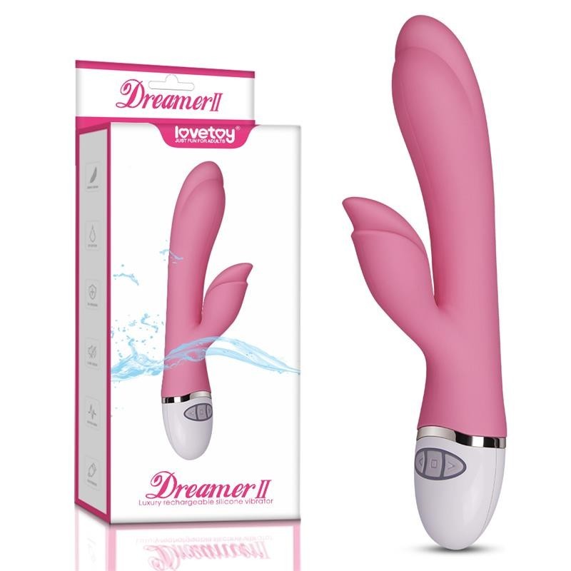 vibromasseur Dreamer II USB Rose