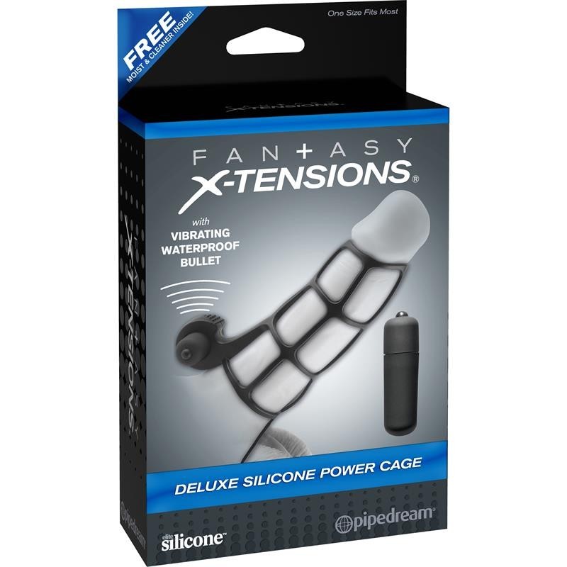 Fantaset X-tensions Cage pénis Deluxe Couleur Noir