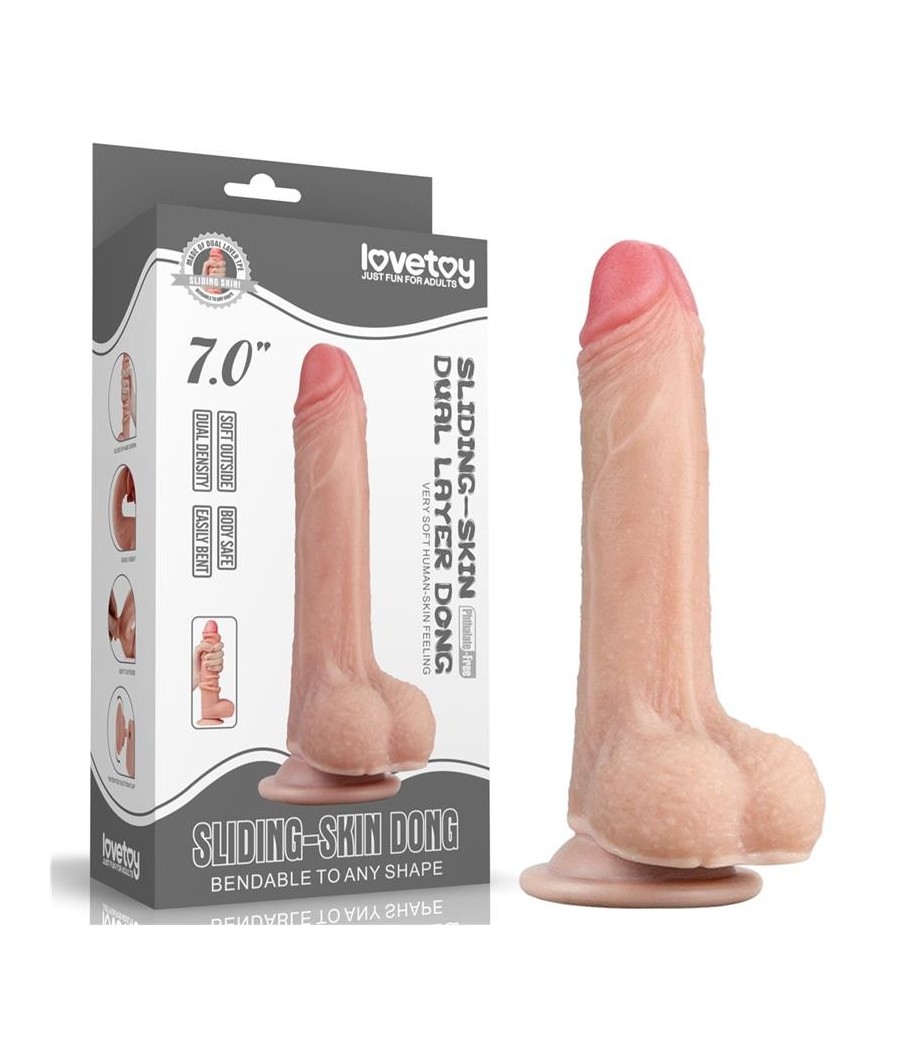 Gode coulissant 7 naturel